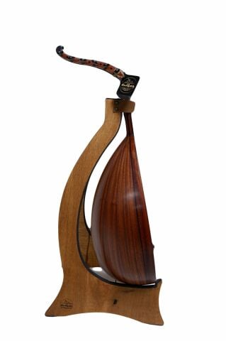 Katlanabilir Ahşap Ud Standı